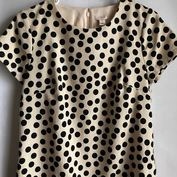 J. CREW Polka Dot Shift Dress - Women’s 4 - Picture 2 of 7